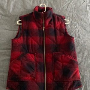 Quilted Flannel Vest
